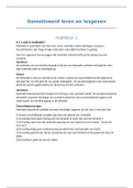 Gemotiveerd leren en lesgeven // hoofdstuk 1, 2, 3 en 5