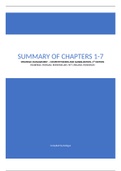 Summary Strategic Management Chapters 1-7