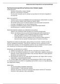 Alle collegeaantekeningen van de verplichte vakken van blok 1 in jaar 2 psychologie aan de Universiteit Utrecht