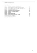 1305AFE: Business Data Analysis Exam Notes  