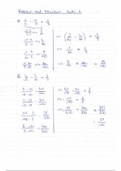 Uitgewerkte oefeningen bij basiskennis wiskunde + leerpad 1
