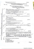 Estimation and valuation question paper