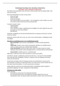 Complete hoorcollege aantekeningen Gezin, Opvoeding en Hulpverlening (periode 2)