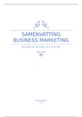 Samenvatting - Business Marketing (Kees Gelderman, Paul Ghijsen en Hein van der Hart)