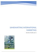 Summary International Marketing (English)