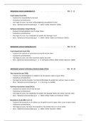 CNA; Protocollen boekje (vragenlijsten) - Blok 2A