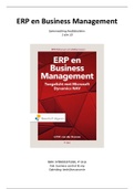 Samenvatting boek ERP & Business management H1 t/m H10