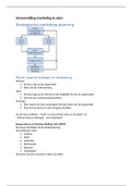 Samenvatting marketing en sales