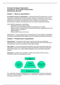 Summary Strategy & Organization (Daft) - Compiled by Dr. Pushpika Vishwanathan
