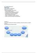 Samenvatting Applied Research AC CO IEMES