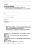 Samenvatting dmv begrippen Intake en analyse (hoofdstuk 1t/m4) 