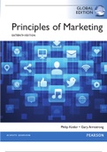 Principles of Marketing by Kotler. Global edition. 2017. Book