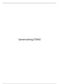 Samenvatting STEM1 en STEM2