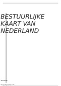 Bestuurlijke Kaart Van Nederland