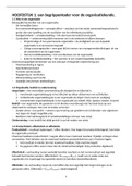 Toegepaste organisatiekunde hoofdstuk 1 tm 5