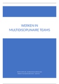Werken in Multidisciplinaire Teams - Cursus