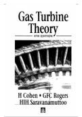 Gas Turbine Theory COHEN