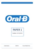 Paper 1 Oral-B