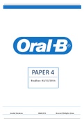 Paper 4 Oral-B