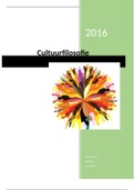 Verslag Cultuurfilosofie en Culturele diversiteit 