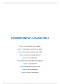 Summary Slides Fundamentals (2016)