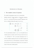 Mathematics of Weather Printed Notes
