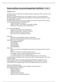 Samenvatting Consumentengedrag H1 t&sol;m H7