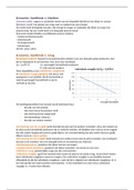Economie VWO Vraag & Aanbod hoofdstuk 1 tot en met 6