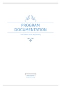 Program documentation P6  M4