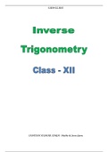 Inverse Trigonometry