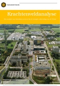 Krachtenveldanalyse planningmethoden (cijfer 9!) Universiteit Utrecht
