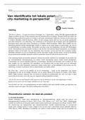 Voorbeeld essay 2 Steden, identiteit en consumptie: city marketing en city branding