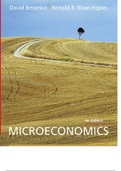 Microeconomics, 4th Edition (International Student Edition), David Besanko, Ronald Braeutigam