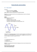 Samenvatting Natuurkunde (H1 t/m H6, H8 en H9 van Blackboard Paper) 
