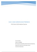 PC1D Green Electronics 