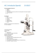 Optond 1 HC samenvatting