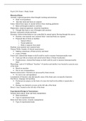 Psych 2210 Exam 1 Study Guide