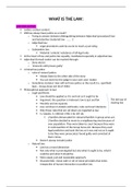 introduction to law 171 notes