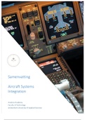 Samenvatting Aircraft Systems Integration