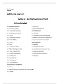 SAMENVATTING VAN BOEK II : ECONOMISCH RECHT ( ZELFSTUDIE)