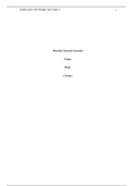 INFA 620 Research Paper: Network and Internet Security (Final research paper)