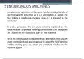 synchronous machine simple notes