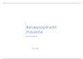 Jaar 2 &vert; 6782 Beroepsopdracht Preventie &vert; folder only