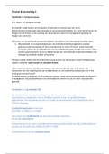 Samenvatting finance and accounting 2 