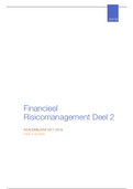 Samenvatting Financieel Risicomanagement Deel 2