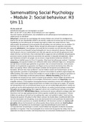 Social Psychology H3-11