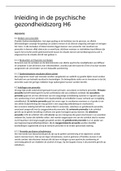 Bundel Inleiding in de psychische gezondheidszorg