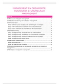 Organisatie en Management 1.1, hoofdstuk 3 'strategisch management'.