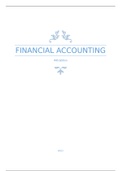 Financial Accounting (Chapter 1,2,3,4)