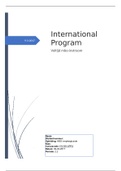 International Program